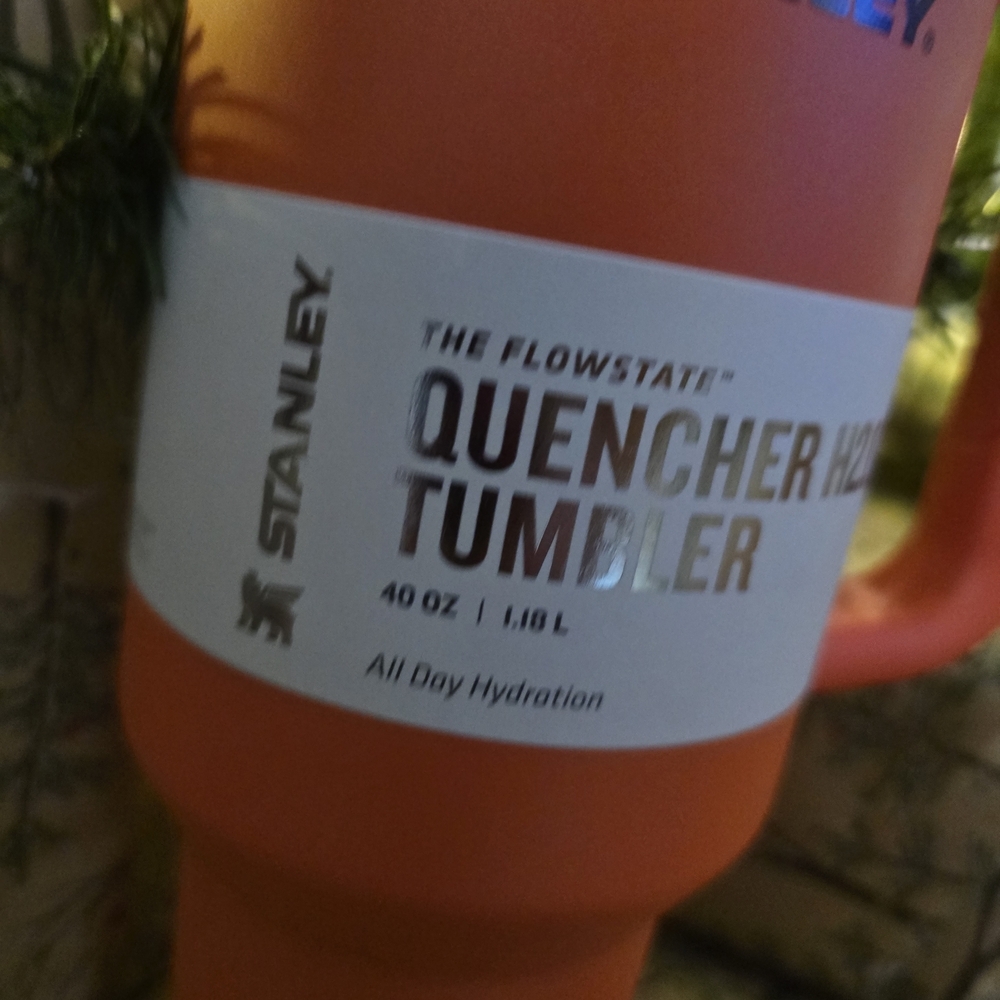 Stanley Orange Quencher H2.0 Tumbler - Picture 6 of 7